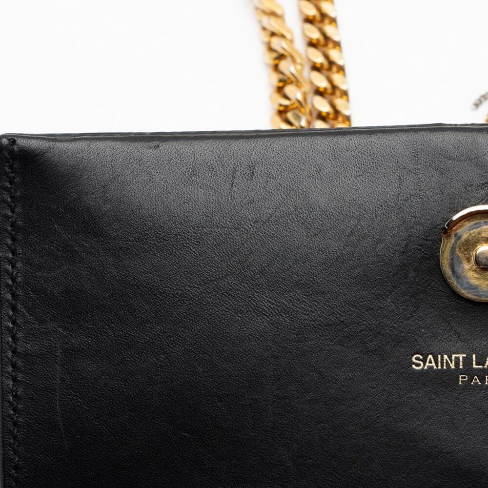 Saint Laurent Leather Monogram Kate Tassel Mini Shoulder Bag - Picture 11 of 16